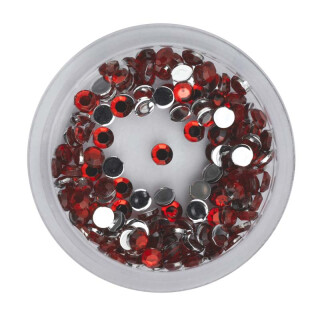 Rhinestones 1,9mm, red