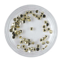 Rhinestones 1,5mm, gold