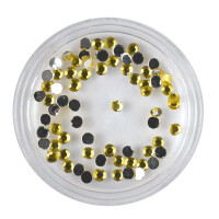 Rhinestones yellow 1,5mm