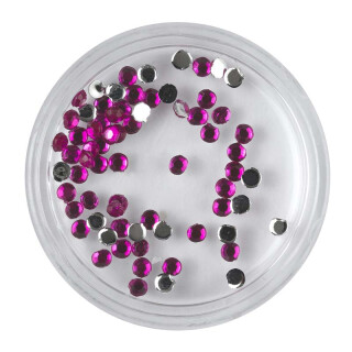 Rhinestones 1,5mm, fuchsia