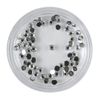 Rhinestones 1,5mm, silver