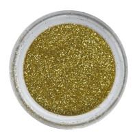 % Glitter pure, gold, 5 ml