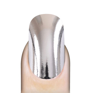 % Nail Art Transfer Foil, silver metallic