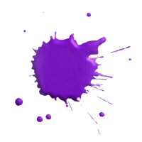 Ink Nail-Art, Nr.7 purple