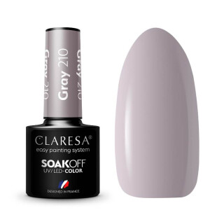 Mini Gelpolish UV / LED Claresa, Gray Nr. 210