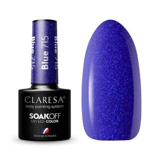 *Mini Gelpolish UV / LED Claresa, Blue  Nr. 715