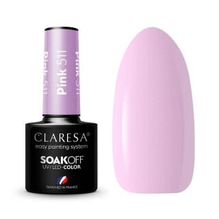 Mini Gelpolish UV / LED Claresa, Pink Nr. 511