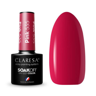 Mini Gelpolish UV / LED Claresa, Pink Nr. 535