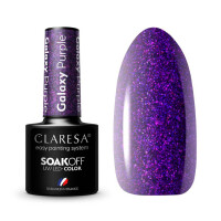 Mini Gelpolish UV / LED Claresa, Galaxy Nr. 5, purple