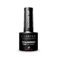 Top Coat Diamond, no wipe Claresa, 5ml