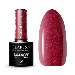 Mini Gelpolish UV / LED Claresa, Make It Shine, Nr. 6