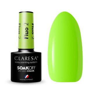 Mini Gelpolish UV / LED Claresa, Fluo, Nr. 2