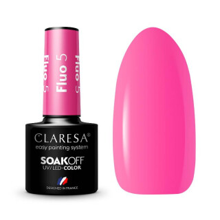 Mini Gelpolish UV / LED Claresa, Fluo, Nr. 5