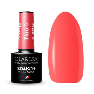 Mini Gelpolish UV / LED Claresa, Fluo, Nr. 6