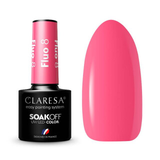 Mini Gelpolish UV / LED Claresa, Fluo, Nr. 8