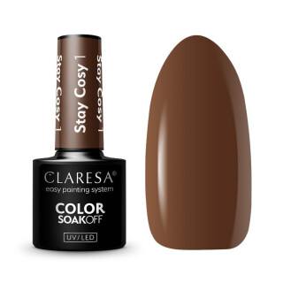 Mini Gelpolish UV / LED Claresa, Stay Cosy, Nr. 1